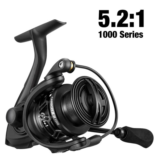 Piscifun Carbon X II Molinete 10kg Arrastre Ultraleve 156g 6.2:1/5.2:1