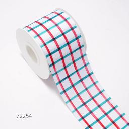 Grosgrain cetim fitas para arcos, Deometria impressa, Artesanato Decoração, Embalagem Suprimentos, DIY, 5 jardas 70929 - Image 6