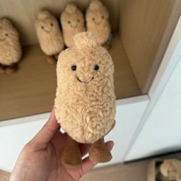 Jellicat-Boneca De Pelúcia Pequeno Amendoim para Meninas, Decoração Da Sala De Estar, Suprimentos De Móveis Pingente, Brinquedo Interativo Do Gato Bonito, Presente, 15cm - Image 6