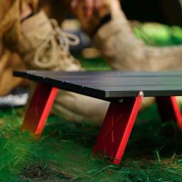 Mesa dobrável leve para camping ao ar livre, portátil, mini, dobrável, liga de alumínio, tenda casual, café - Image 4