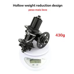 HASSNS Pro7 Cubo para MTB bicicleta, 32, 24 furos traseiros Hub, K7 Cube, 4 Rolamentos, 6 Pawl, 120 Click, 7, 8, 9, 10, 11, 12 Velocidades - Image 4
