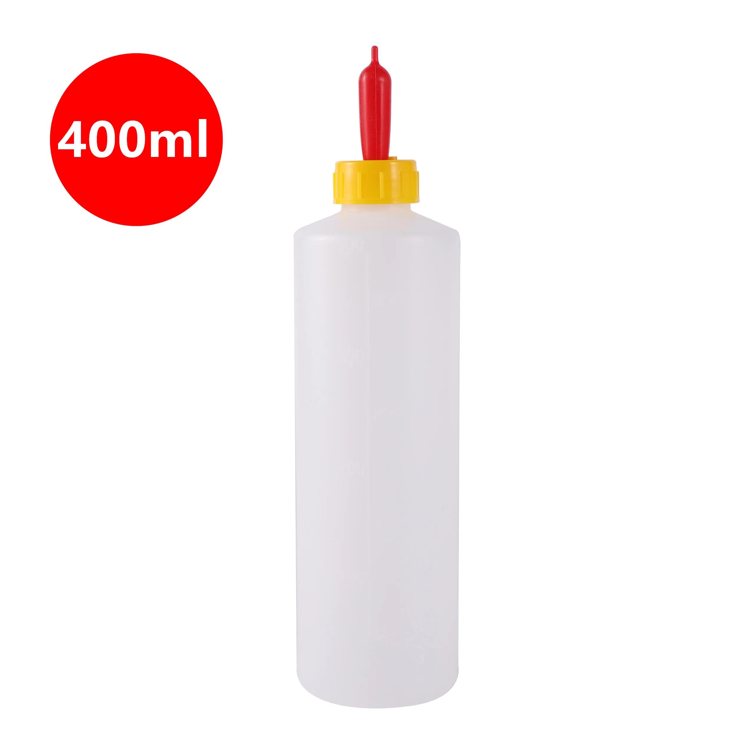 Mamadeira Veterinária Alimentador de bezerro Mamilo de silicone Recipiente de alimentação de cordeiro espessado Suprimentos para animais de fazenda 400 500ml de capacidade - Image 1