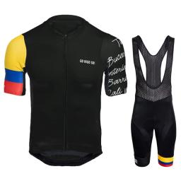 Go rigo go camisa de ciclismo dos homens equipe camisas de ciclismo verão manga curta roupas ciclos gel bib shorts define ropa maillot - Image 2