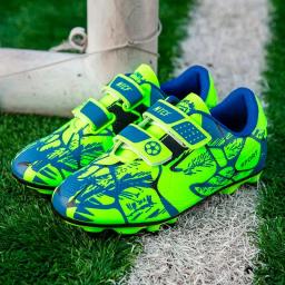 Chuteiras De Futebol De Alta Qualidade Para Crianças, Botas De Futebol, Tênis De Grama De Treinamento, Respirável, AF, FG - Image 2
