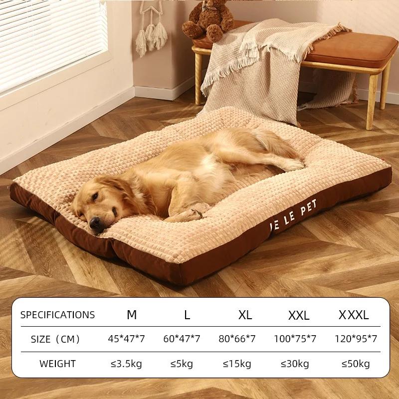 HOOPET-Cobertor de lã macia para animais de estimação, cama quente, tapete destacável, almofada, pequeno, médio, grande, cães, cachorro, Pet Supplies - Image 1