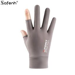 Luvas de proteção solar UV masculinas, mangas compridas, luvas de ciclismo, capa de mão, verão, legal, motociclista, direção, novo - Image 6