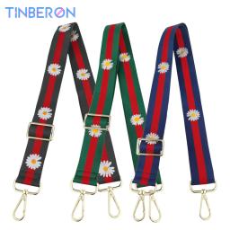 TINBERON-Canvas Correias De Bolsa Ajustáveis para Crossbody, Alça De Ombro Larga, Acessórios De Bolsa De Luxo, Cinto - Image 1