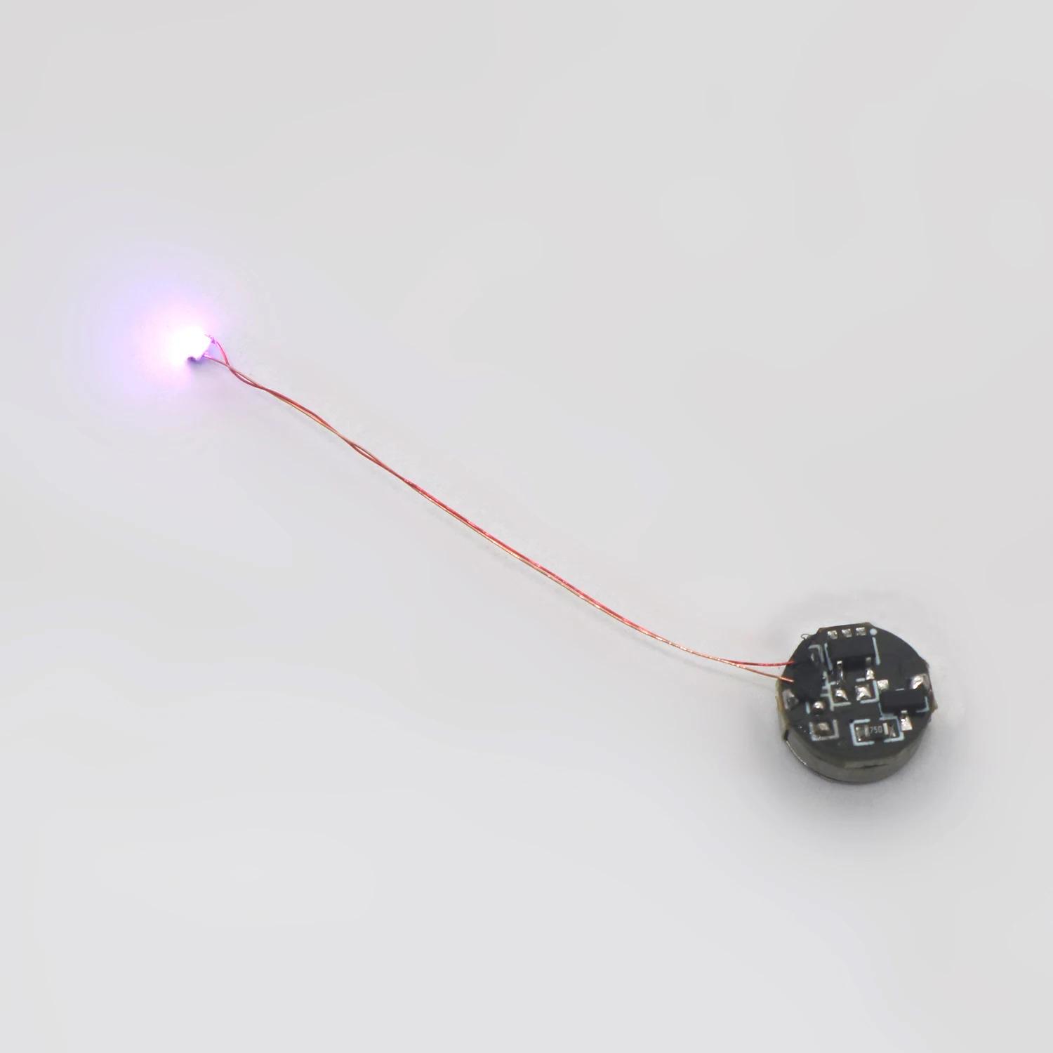 Wired Magnetron Control Lamp, LED Magnetron Light, Modelo w Bateria, DIY Car Brinquedos, Iluminação Making, Diorama Materiais, Robôs Gunda, 5cm - Image 1