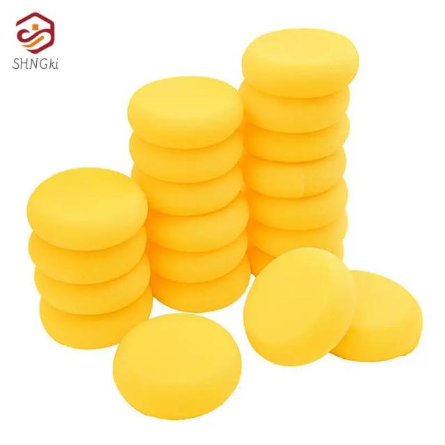 Conjunto de 10 Espumas Cerâmicas Redondas para Escultura e Limpeza – Esponjas Absorventes e Acessórios de Cerâmica