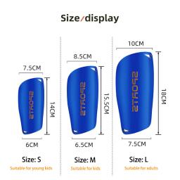 Futebol Shin Guards para adultos e crianças, Sports Safety Pads, Shank Protector, Soccer Acessórios - Image 4