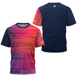 Camiseta respirável de ginástica com gola redonda masculina, esportiva, manga curta, leve, unissexo, corrida, treinamento, fitness, verão - Image 6