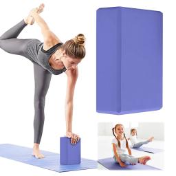 Eva bloco de yoga cor sólida tijolos de equilíbrio de yoga à prova de umidade blocos de yoga de alta densidade moldar o corpo blocos de yoga para yoga pilates - Image 2