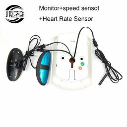 Monitore o velocímetro com pulso de freqüência cardíaca para fitness, bicicleta estacionária, bicicleta, bicicleta magnética, acessórios de esteira - Image 6