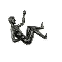 Atleta Escalada Estátua de Resina para Decoração de Parede, Escultura Figuras, Alpinista Criativo, Pingente, Fundo - Image 4