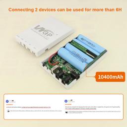Fonte de Alimentação Ininterrupta, Mini UPS Router, Adaptador Cat Óptico, Fonte de Alimentação Backup, DC, Plug UE, 38 Wh, 10400mAh, 5V, 9V, 12V - Image 3