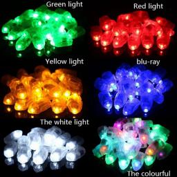 Glitter Balão Switch Mini Lâmpadas LED, Brilhante, Dança, Casamento, Bar, Festa de Aniversário, Feriado, Decoração de Jardim, 10Pcs - Image 1