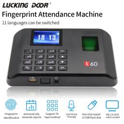 USB Fingerprint Biometric AttChimney System, Dispositivo Eletrônico, Registro de Saída, Gravador, Leitor, Relógio de Tempo, Contadores, Data, Máquina - Image 1
