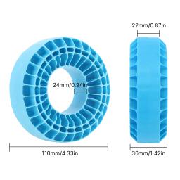 Espuma de inserção de borracha de silicone INJORA adequada para pneus de roda de 118-122 mm (4,75 "OD) 1,9" para crawler 1/10 RC - Image 2