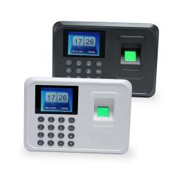 Intelligent Biometric Fingerprint Senha AttChimney Máquina, Employee Checking, Built-in Recorder, 2.4 "TFT LCD Screen, DC 5V Tempo - Image 2