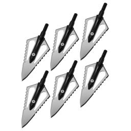 ~ Cabeças de tiro com arco de 100 grãos portáteis, pontas de cabeça larga, setas para praticar caça, besta, arco recurvo, arco composto - Image 2