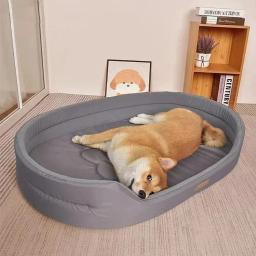 Tapete de Almofada Impermeável para Animais de Estimação, Cama Grande para Cães, Camas para Dormir, Cães Grandes, Canil Médio, Almofadas para Cães - Image 1