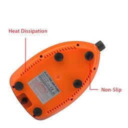 Duplo estágio bomba de ar elétrico para o exterior, Paddle Board bomba para SUP Kayak, camas de ar, bomba inflável Digital, alta pressão, 12V, 20 PSI - Image 4