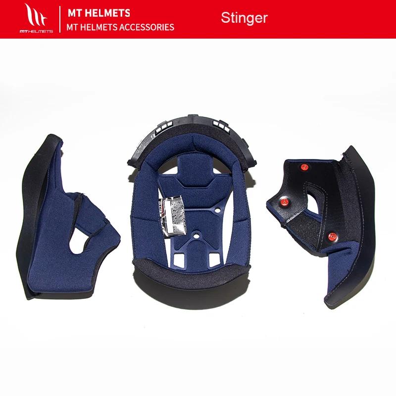 MT Branded Motocicleta Capacete Accessaries Substituído Forro Interno Respirável para Stinger - Image 1