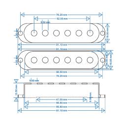 Single Coil ST Guitarra Elétrica Pickup Cover, 2 Tone, 1 Volume Botões, Switch Tip Parts, Multicolor Set para Guitarra - Image 5