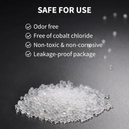 Dessecante Substituído por Todos os Alimentadores de Cães e Gatos Petkit, Gel de Sílica para Armazenamento, Dessecante Seguro para Alimentos, 20g, 10 Pacotes - Image 3