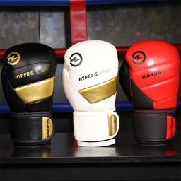 Luvas de boxe respiráveis e resistentes ao desgaste de couro PU de alta qualidade para treinamento Sanda, luvas de combate protetoras espessadas - Image 2
