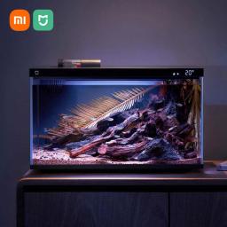 XIAOMI-MIJIA Smart Fish Tank, Alimentação Automática, Iluminação Full Color Gamut, Exibição De Temperatura Do Aquário, Quarto Com Vista Mar, Controle De Aplicativos - Image 1