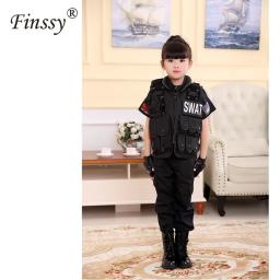 Colete Tático Militar do Exército para Meninos e Meninas, Airsoft Gear, Uniforme de Armadura de Combate, Swat, Polícia, Ao Ar Livre, Traje - Image 6