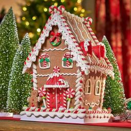 3d casa de natal molde de chocolate casa de gengibre forma bolo decoração molde de silicone diy biscoitos estêncil bandeja de cozimento - Image 4
