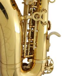 SLADE-Saxofone Soprano Gold, B Flat, Instrumento de Sopros, Compre 1 Receba 10 Presentes Grátis, Parte Sax para Estudante Iniciante - Image 6