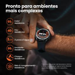 HAYLOU R8 Smartwatch, 1,43 "AMOLED HD Display, Chamada Bluetooth, Assistente de Voz, Dureza de Grau Mulitário, Relógio Inteligente - Image 3