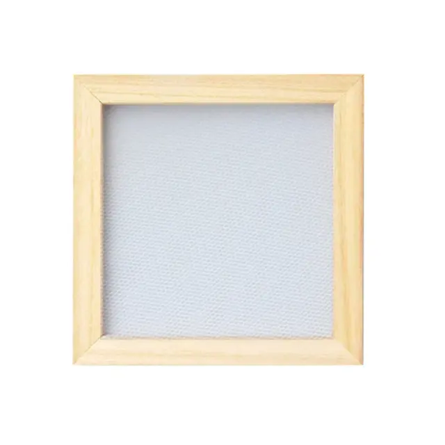 Moldura de Papel DIY: Ferramenta de Reciclagem e Artesanato com Deckle de Madeira em Vários Tamanhos