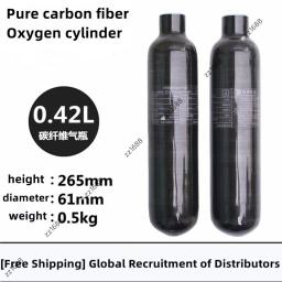 Tanque do cilindro HPA da fibra do carbono, cilindro de gás de alta pressão, caça do mergulho de FX, M18, 1,5, 4500Psi, 300Bar, 30Mpa, 0.36L, 0.42L, 0.5L - Image 3