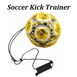 Solo Soccer Kick Trainer Bola De Futebol, Elastic Training Net, Equipamento De Treinamento Acessórios, Se Encaixa Bola Tamanho 3, 4, 5 - Image 1