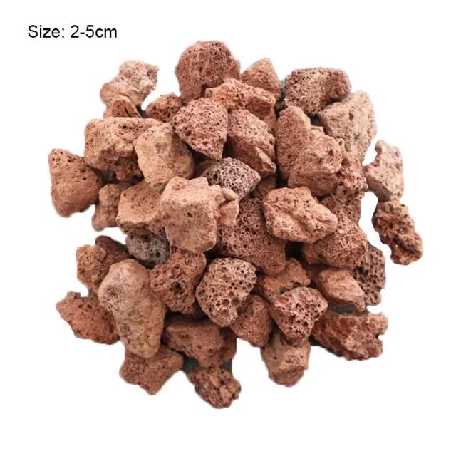 Mídia Filtrante de Aquário: Bola Biológica de Rocha Vulcânica para Filtros - Disponível em 100g, 250g e 500g, Diâmetro de 3-5cm