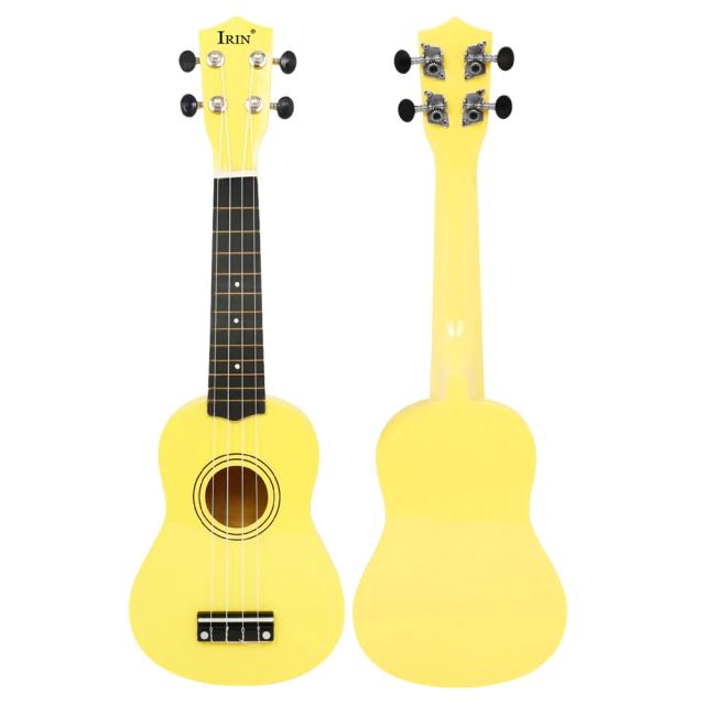 Ukulele Havaiano Colorido IRIN de 21 Polegadas para Crianças e Adultos - Mini Guitarra para Iniciantes com 4 Cordas