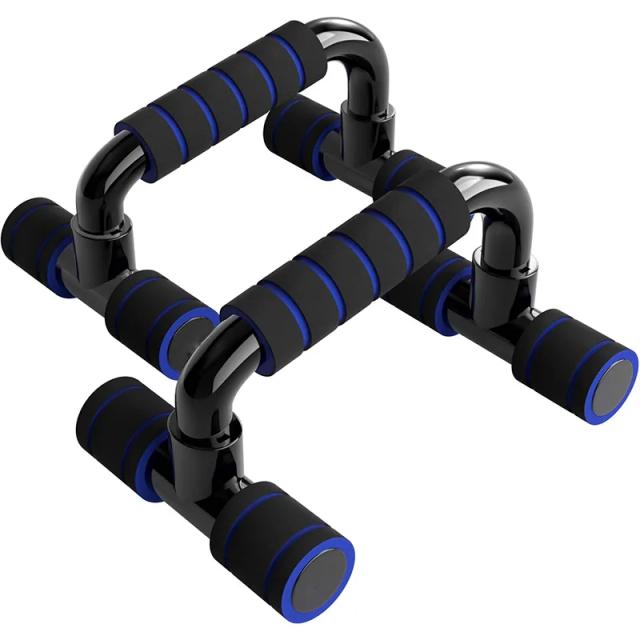 Suporte de Barra H Antiderrapante Dobrável para Treino de Braço e Abdômen