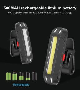 Luz traseira led para bicicleta, luz traseira para mountain bike, luz de segurança para ciclismo - Image 6
