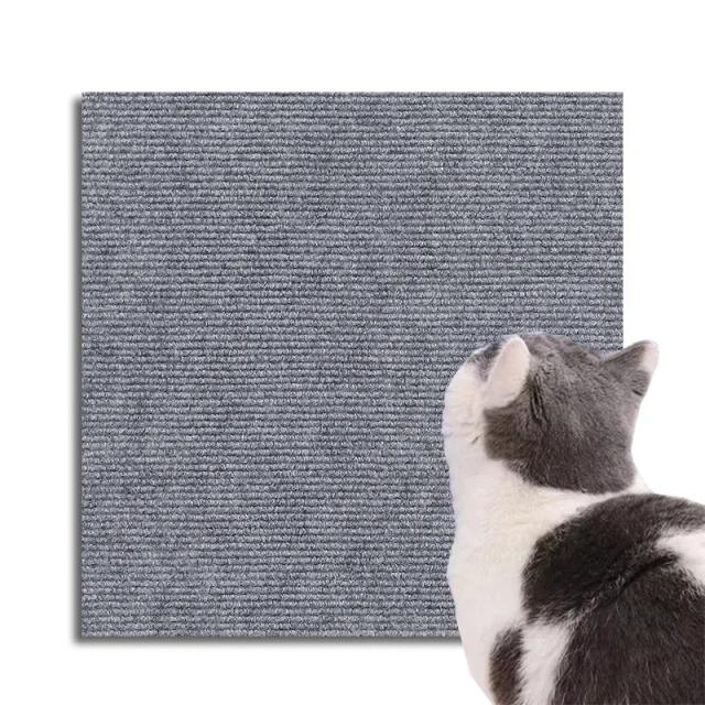 Tapete Auto-Adesivo Trimmable para Gatos - Proteção de Móveis e Arranhadores Elegantes para Animais de Estimação