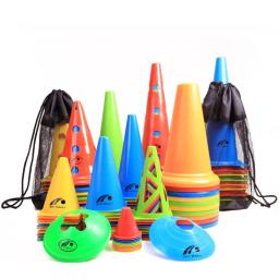Cones do tráfego para o treinamento do futebol, marcador do esporte, cones do basquetebol, equipamento exterior - Image 1