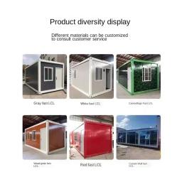 SGF contêiner destacável, casa móvel, escritório integrado, montagem simples, personalizado - Image 5