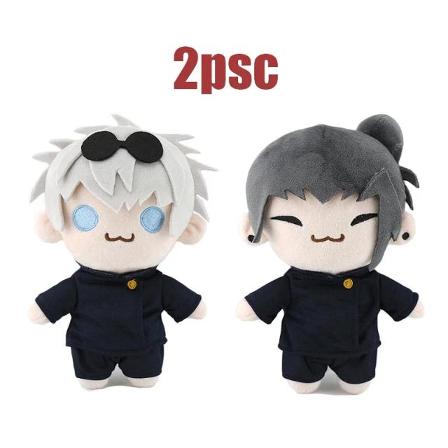 Gojo & Geto Pelúcia Anime 21cm - Presente Premium para Fãs