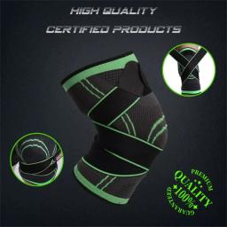 Compressão Joelheiras para Artrite, Joelheiras, Apoio Conjunto, Segurança Esportiva, Voleibol, Ginásio, Esporte Brace Protector, 1Pc - Image 2