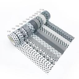 Conjunto de fitas Washi para Scrapbooking, fitas decorativas mascaradas Washi, fitas adesivas brancas vintage, adesivos de jornal - Image 2