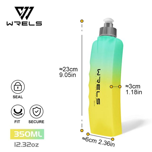 Garrafa de Água Wrefs Portátil para Esportes, Fitness, Corrida, Equitação, Camping e Caminhadas com Iluminação Integrada