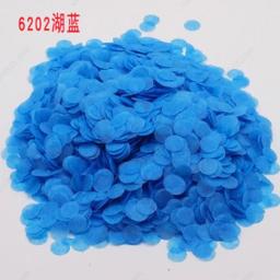 Redonda Confetti Tissue Paper, biodegradável, adequado para o casamento e festa de aniversário Decoração, Balão Jogando Suprimentos, Mix Color, 1cm, 1000pcs por saco - Image 6